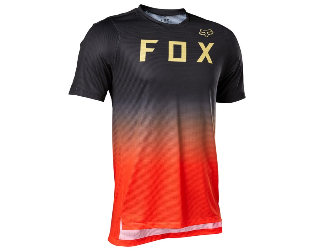 Camiseta Fox Flexair manga corta rojo...
