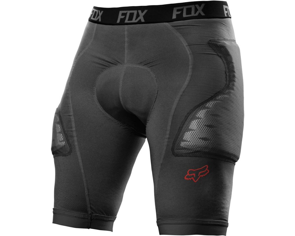 Pantalón corto Fox Titan Race gris negro