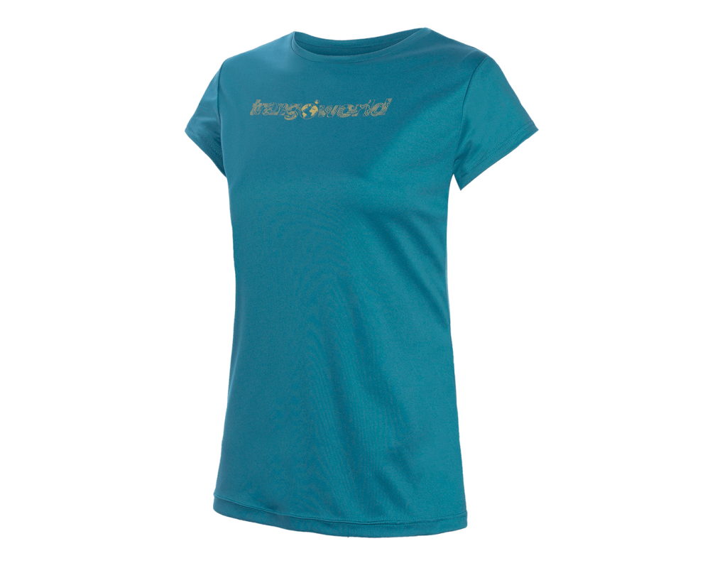 Camiseta Trangoworld Viro azul mujer