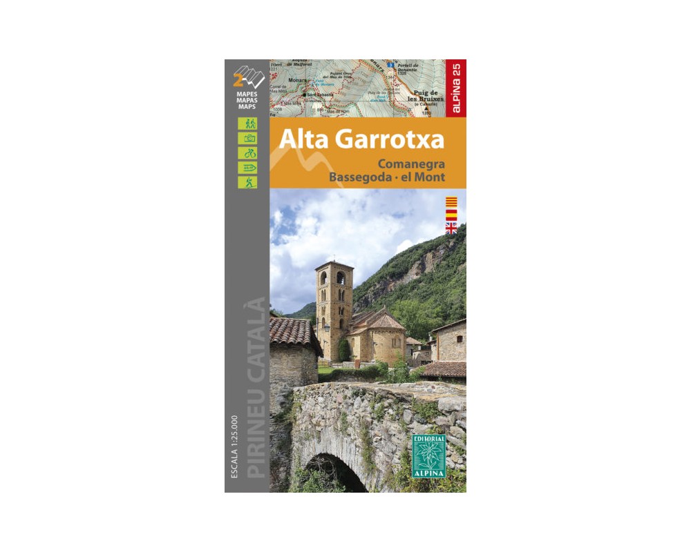 Carpeta Alta Garrotxa + 2 mapas
